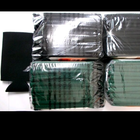 Can Coolers Slim Black/Hunter Green x24 - Picture 1 of 1